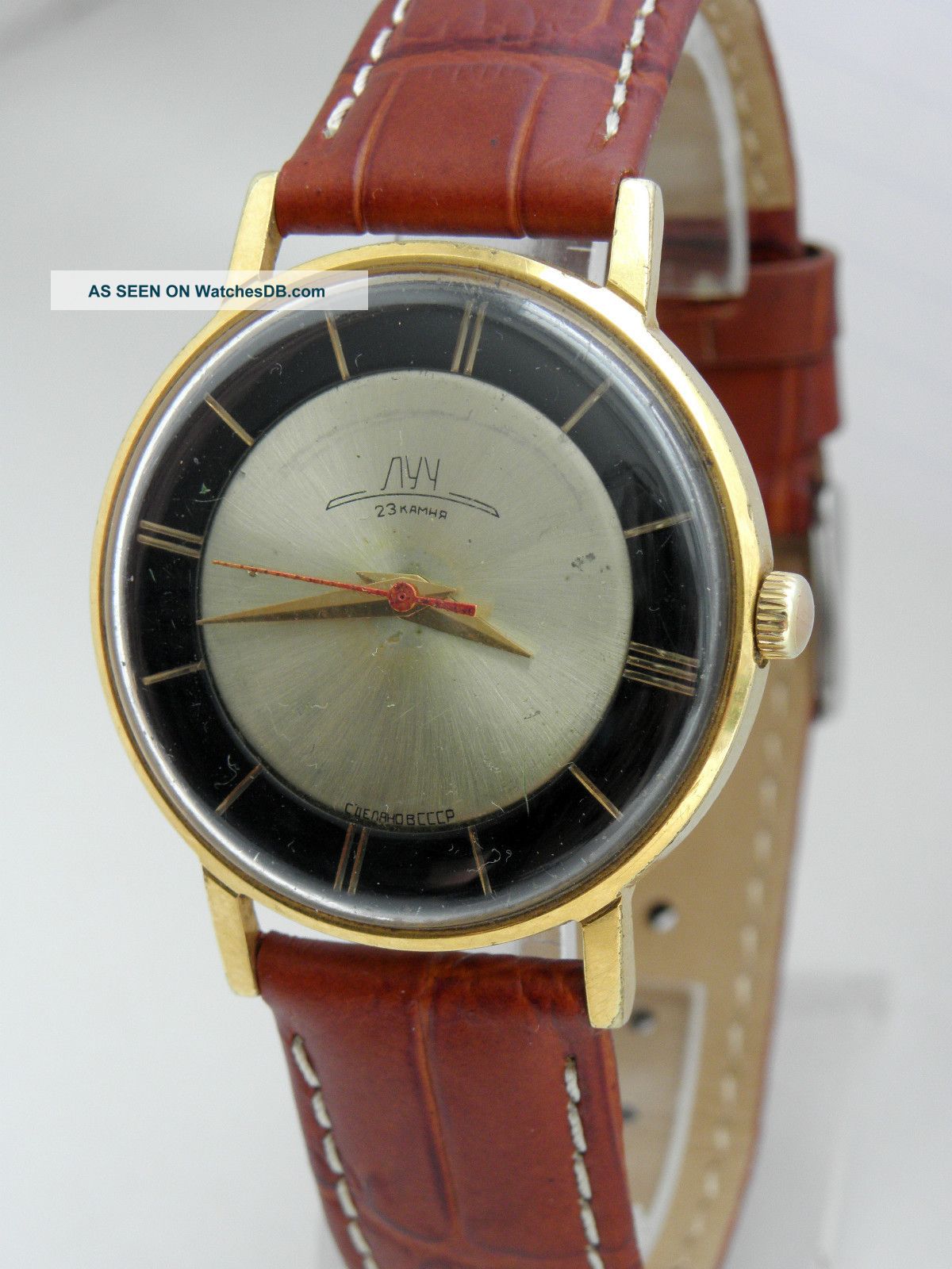 Przykład zegarka z tarczą dwutonową  - Manufaktura Czasu